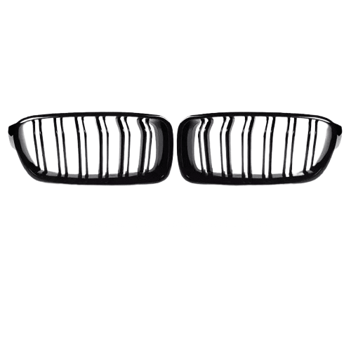 Njurgrill BMW 3-serie F30/F35 2012–2019 – Glanssvart - Carlevel AB - Fordon och delar > Fordonstillbehör