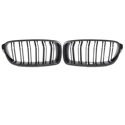 Njurgrill BMW 3-serie F30/F35 2012–2019 – Glanssvart - Carlevel AB - Fordon och delar > Fordonstillbehör
