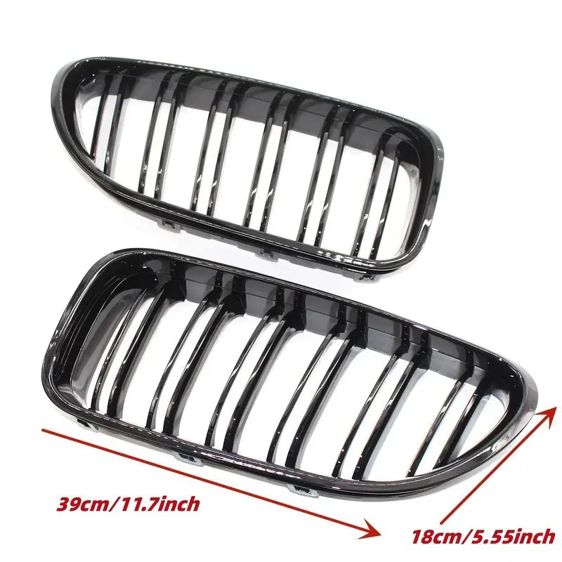 Njurgrill BMW 6-serie F06/F12/F13 2012–2017 – Glanssvart - Carlevel AB - Fordon och delar > Fordonstillbehör