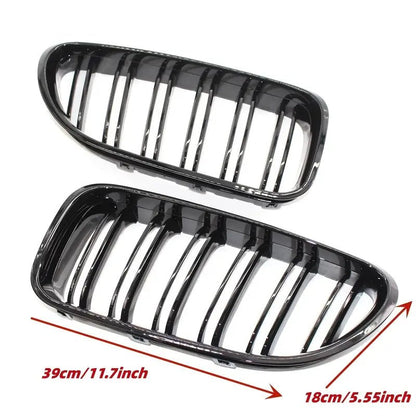 Njurgrill BMW 6-serie F06/F12/F13 2012–2017 – Glanssvart - Carlevel AB - Fordon och delar > Fordonstillbehör