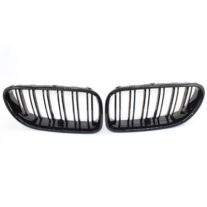 Njurgrill BMW 6-serie F06/F12/F13 2012–2017 – Glanssvart - Carlevel AB - Fordon och delar > Fordonstillbehör