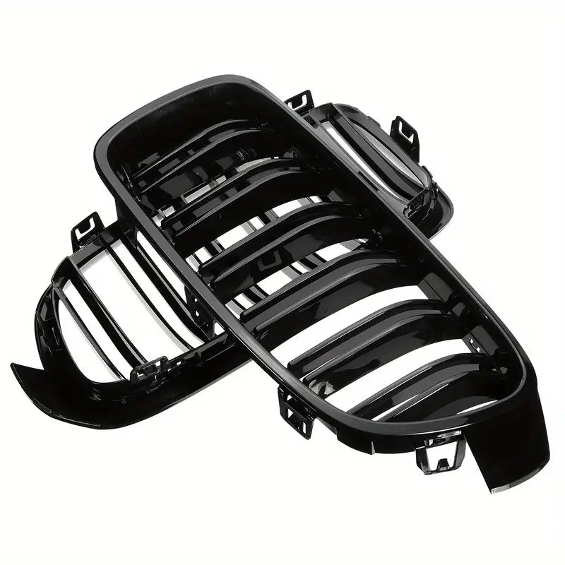 Njurgrill till BMW 3-serie F30 2012–2018 – Glanssvart ABS-plast - Carlevel AB - Fordon och delar > Fordonstillbehör