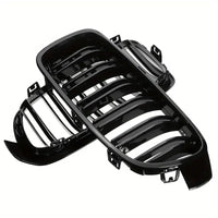 Njurgrill till BMW 3-serie F30 2012–2018 – Glanssvart ABS-plast - Carlevel AB - Fordon och delar > Fordonstillbehör