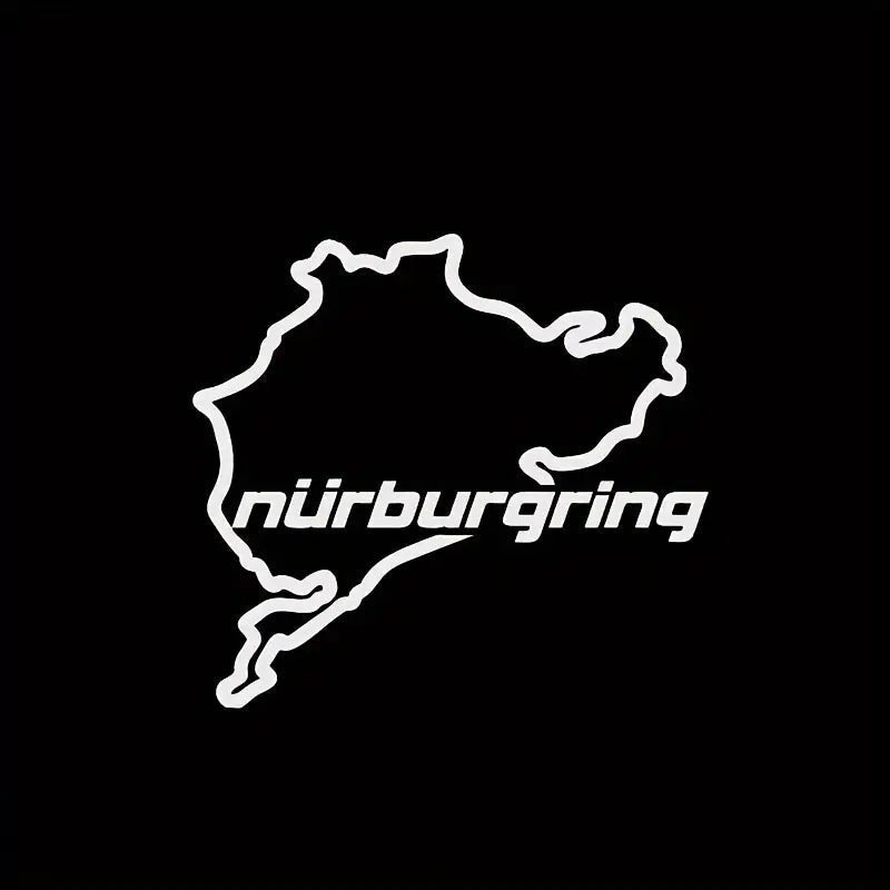 Nürburgring klistermärke – bildekal för entusiaster - Carlevel AB - Fordon och delar > Fordonstillbehör