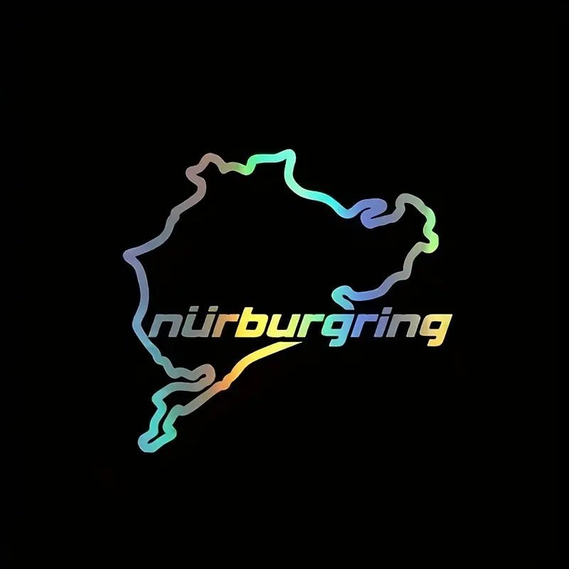 Nürburgring Klistermärke – Premium Bildekal för Entusiaster - Carlevel - 