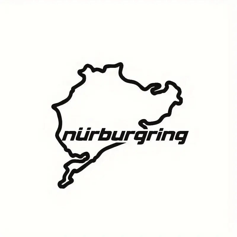 Nürburgring Klistermärke – Premium Bildekal för Entusiaster - Carlevel - 
