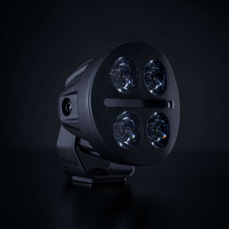 LED-ramp NUUK D-Line MC 3" 2540 lm E-godkänd – Vit/Gul Posljus – produktvy från sidan | Carlevel