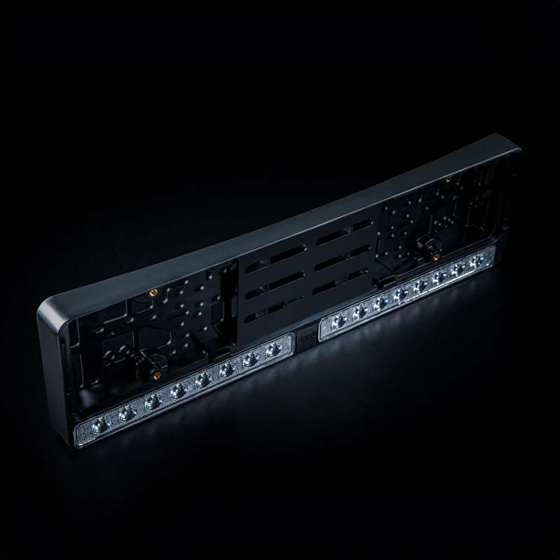 NUUK E - Line Duo LED - ramp med nummerskylthållare – 8793 lm – Strands - Carlevel - 