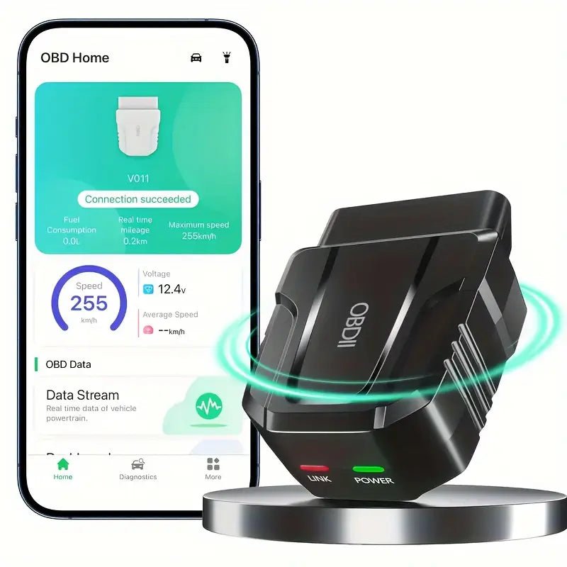 OBD2 Skannerläsare – Trådlös Diagnostik för iOS & Android | Rensa Felkoder, Live Data & Prestandatest – Exklusiv APP - Carlevel - 