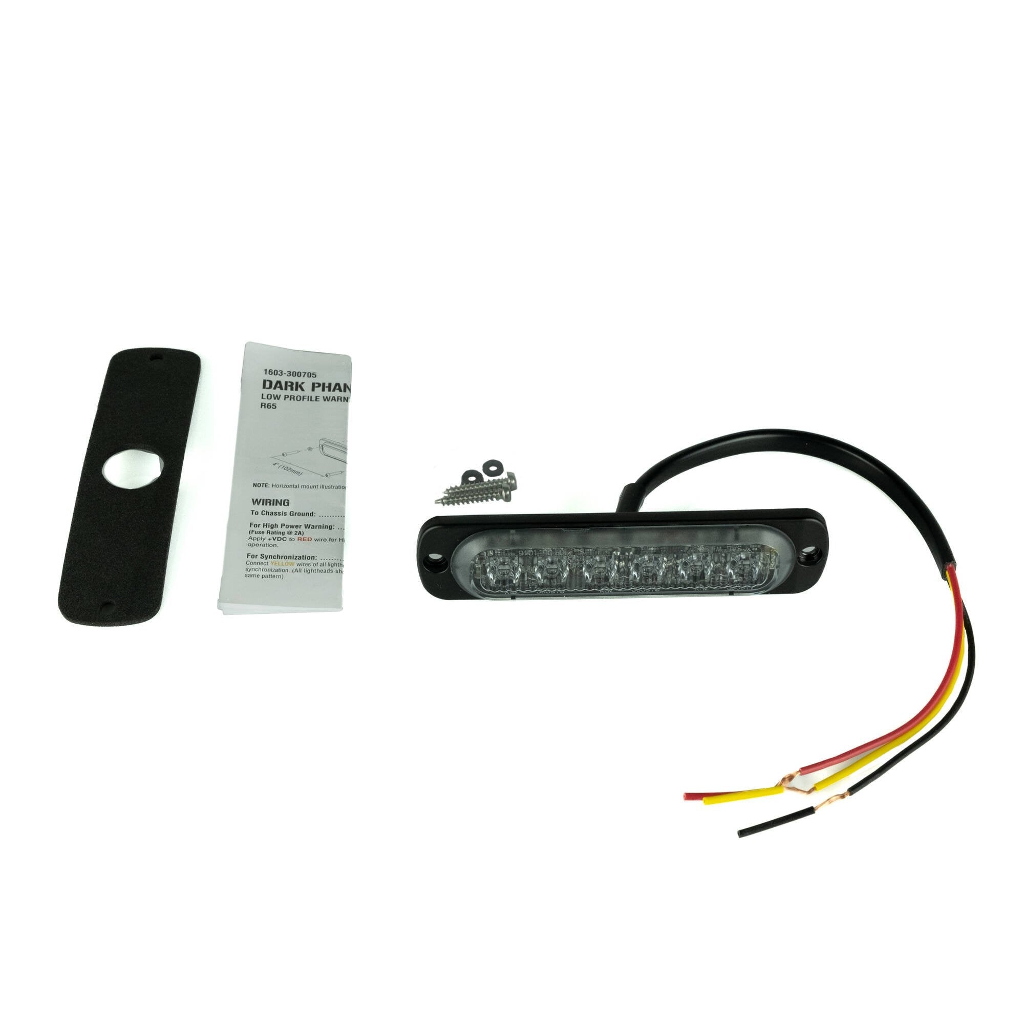 Optibeam Dark Phantom LM6 Blixtljus Orange - Carlevel AB - Fordon och delar > Fordonstillbehör