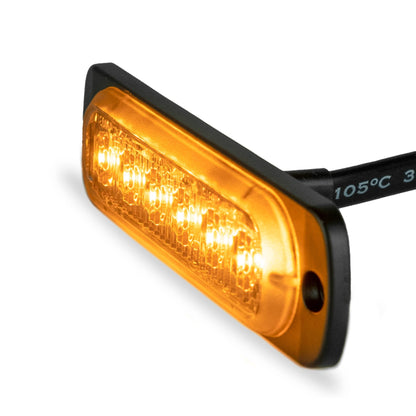 Optibeam Dark Phantom LM6 Blixtljus Orange - Carlevel AB - Fordon och delar > Fordonstillbehör