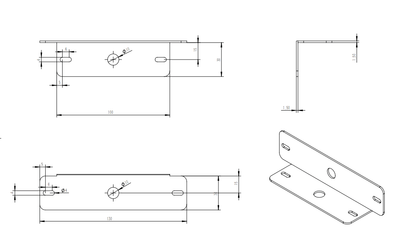 OptiFlux – Bracket for 6 LED - Carlevel AB - Fordon och delar > Fordonsdelar > Belysning