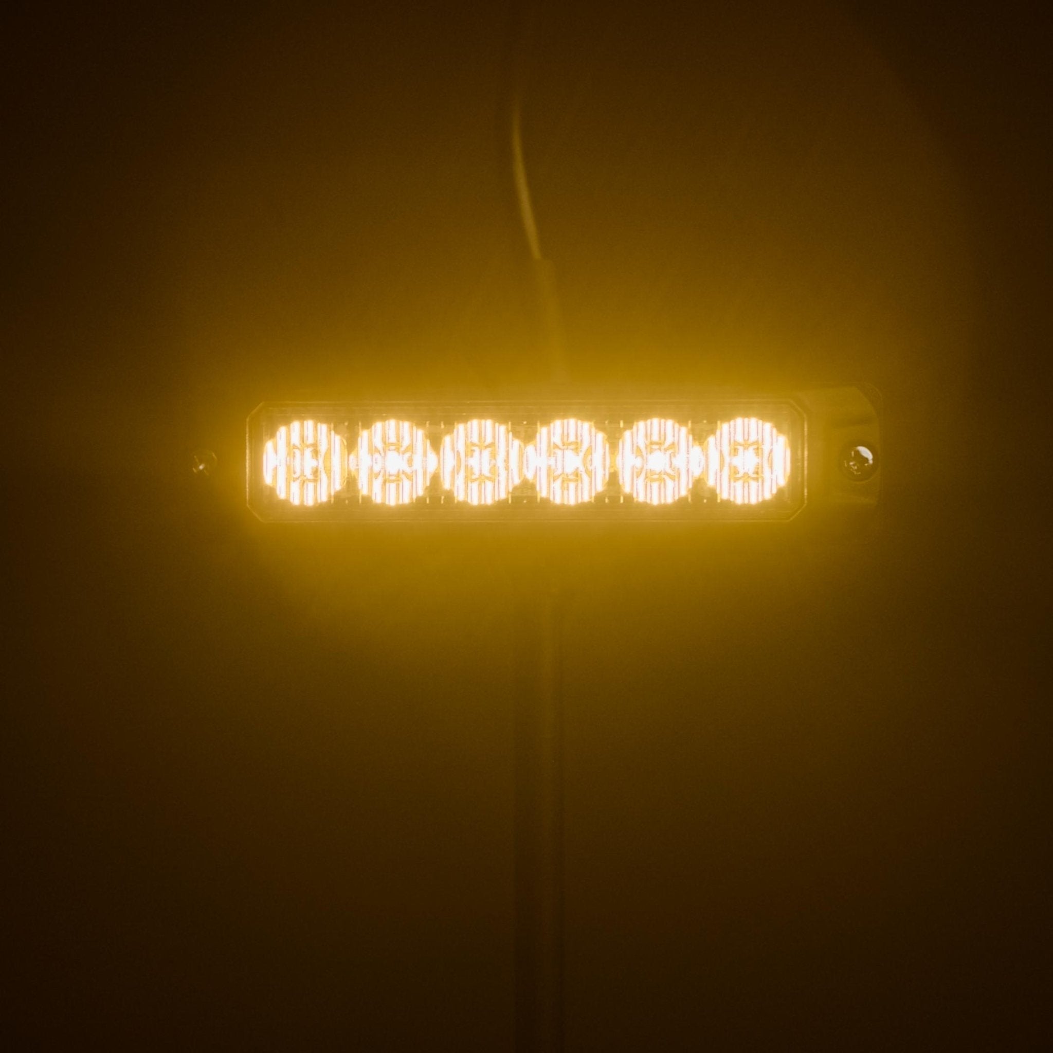 OptiFlux – Warning Light – Amber 6 LED - Carlevel AB - Fordon och delar > Fordonsdelar > Belysning