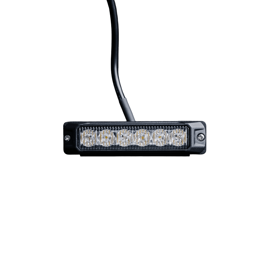 OptiFlux – Warning Light – Amber 6 LED - Carlevel AB - Fordon och delar > Fordonsdelar > Belysning