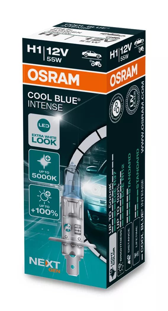 Osram – H1 – COOL BLUE INTENSE (NEXT GEN) - Carlevel AB - Fordon och delar > Fordonstillbehör