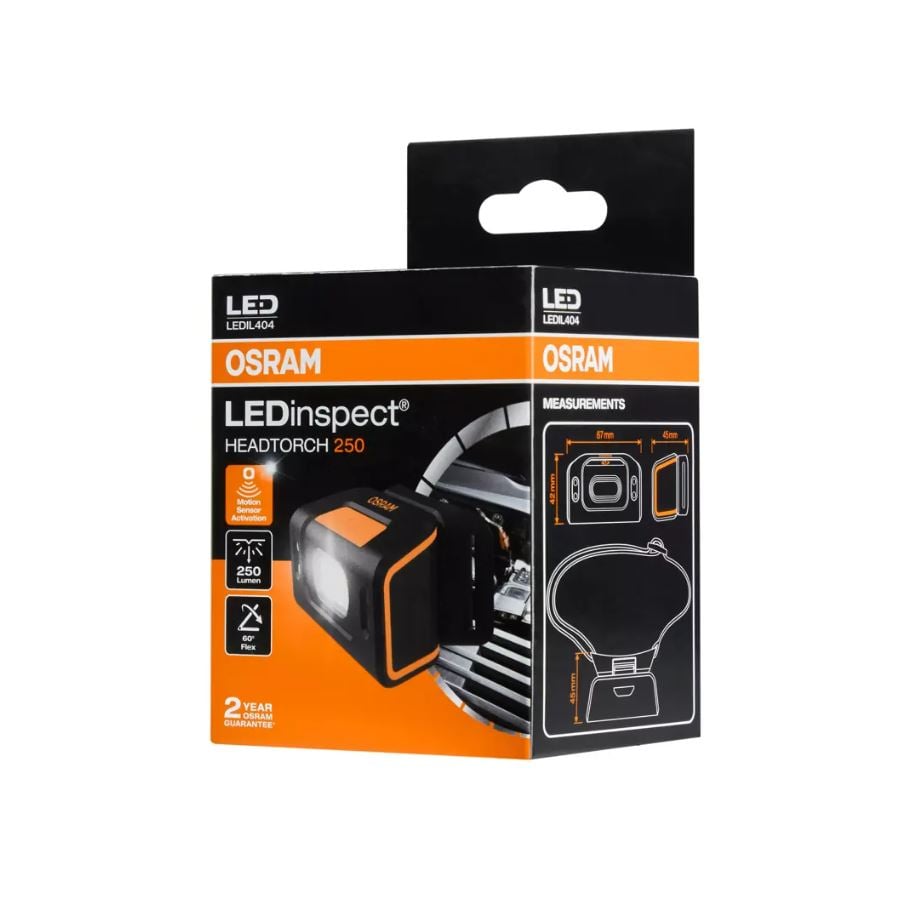 OSRAM LEDinspect Headtorch 250 6x1 - Carlevel AB - Fordon och delar > Fordonstillbehör