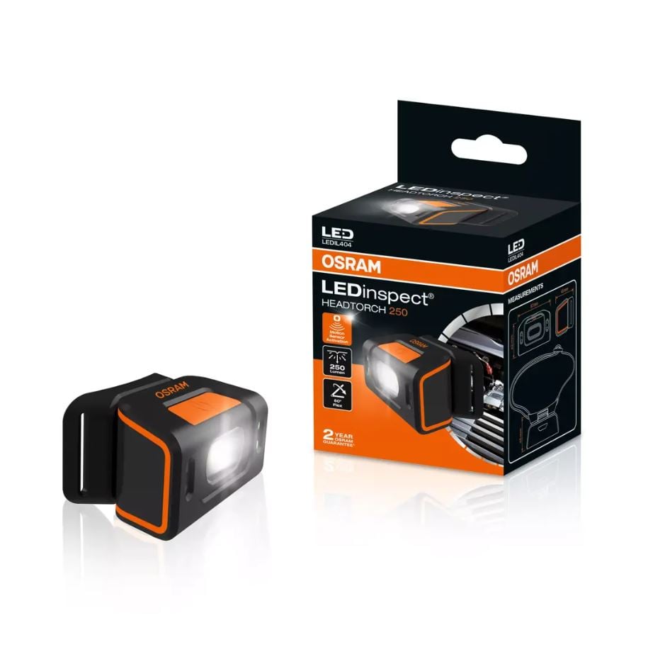 OSRAM LEDinspect Headtorch 250 6x1 - Carlevel AB - Fordon och delar > Fordonstillbehör