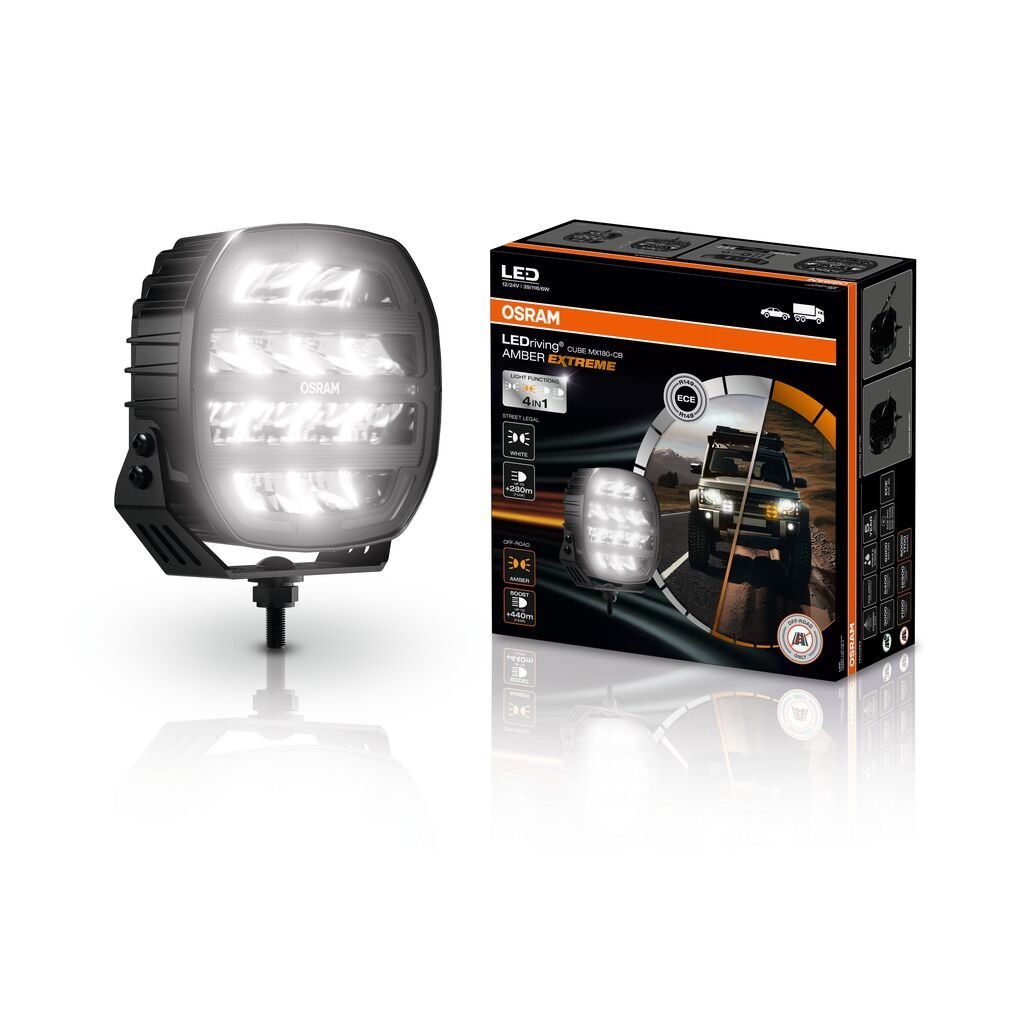 Osram LEDriving CUBE MX180 – CB AMBER EXTREME – 7" - Carlevel AB - Fordon och delar > Fordonsdelar > Belysning > Extraljus