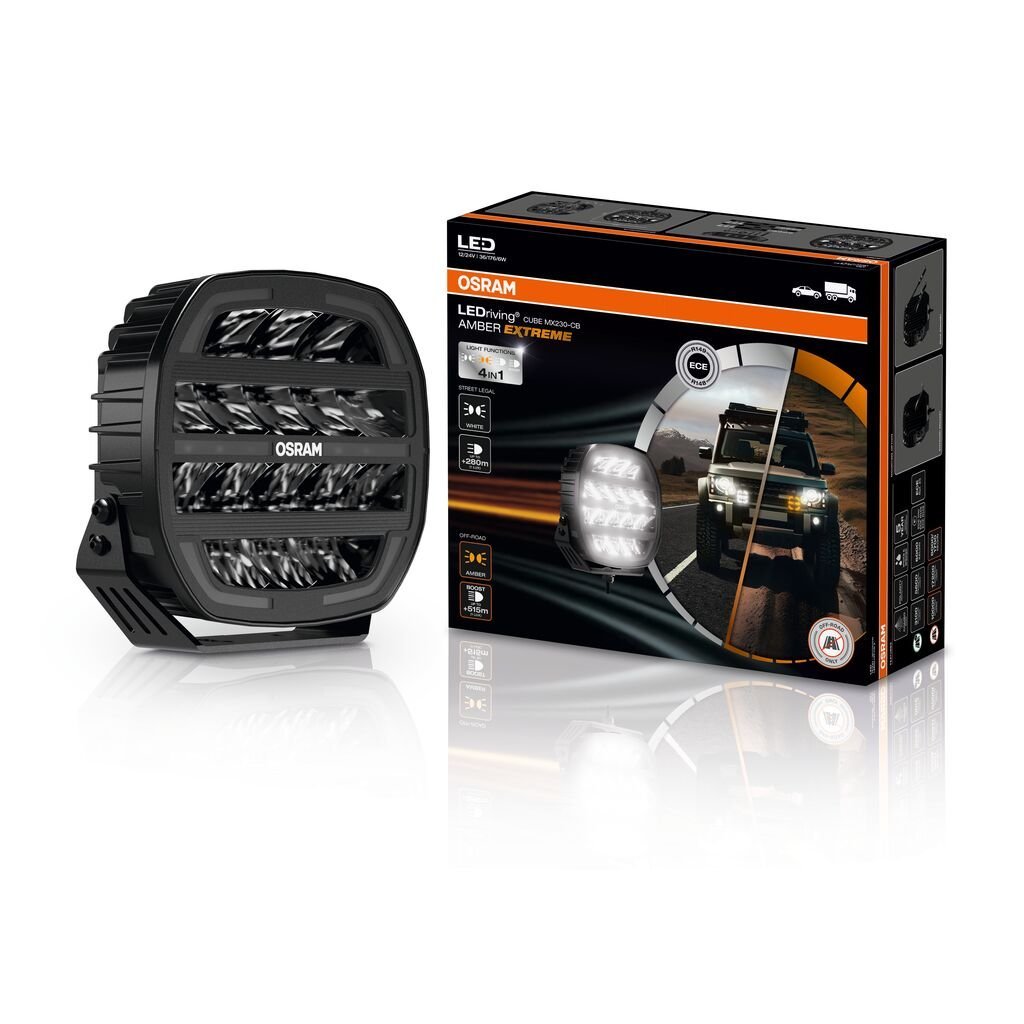 Osram LEDriving CUBE MX230 – CB AMBER EXTREME – 9" - Carlevel AB - Fordon och delar > Fordonsdelar > Belysning > Extraljus