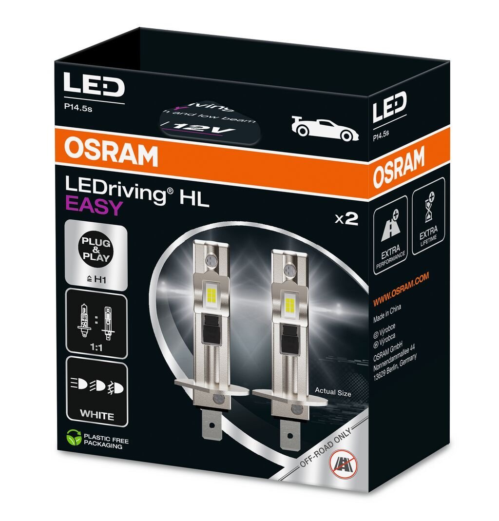 OSRAM LEDriving HL EASY H1 - Carlevel AB - Fordon och delar > Fordonsdelar > Belysning > Halvljus
