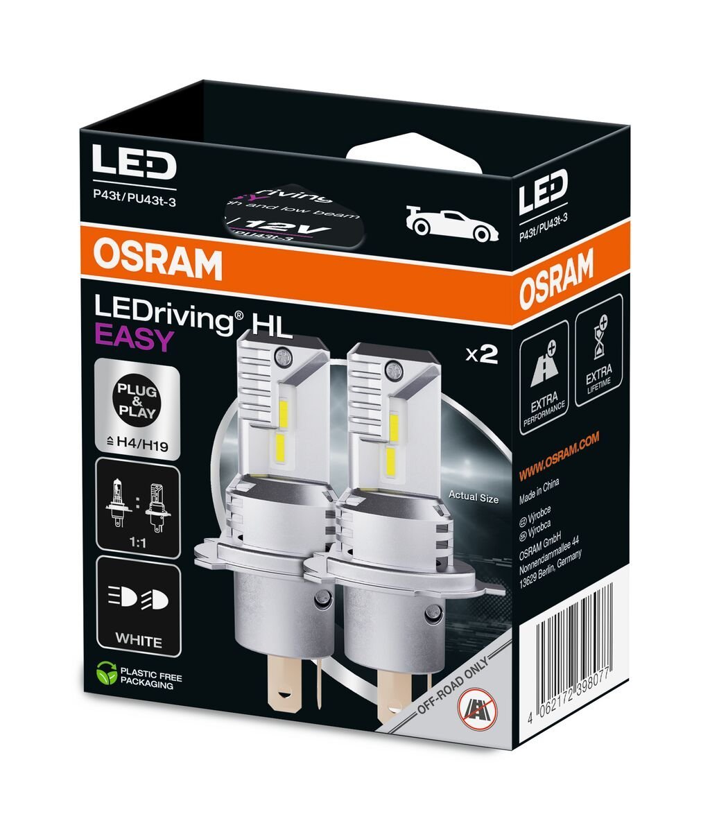 OSRAM LEDriving HL EASY H4/H19 - Carlevel AB - Fordon och delar > Fordonsdelar > Belysning > Halvljus