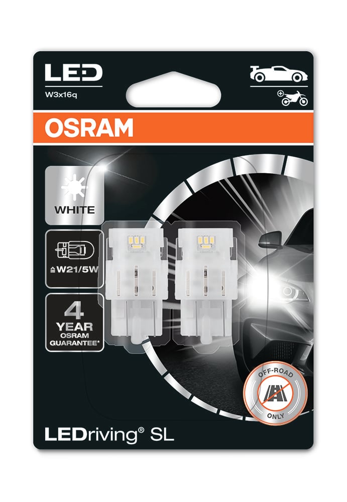 OSRAM LEDriving LEDlampa SL W21/5W - Carlevel AB - Fordon och delar > Fordonsdelar > Belysning