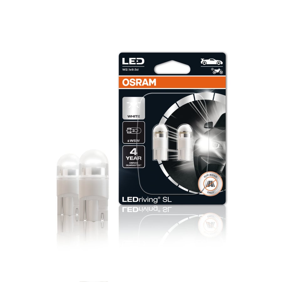 OSRAM LEDriving LEDlampa SL W5W - Carlevel AB - Fordon och delar > Fordonsdelar > Belysning
