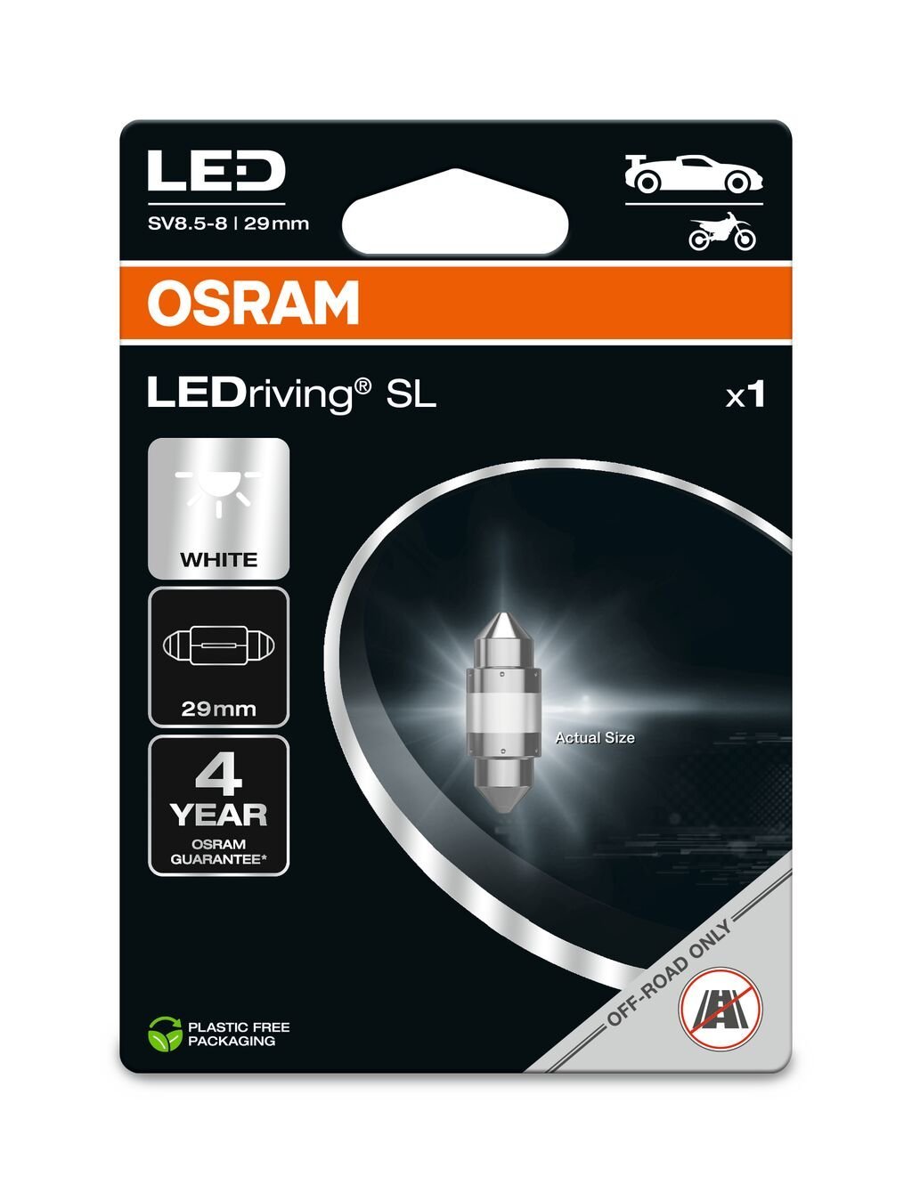 OSRAM LEDriving SL C5W (29 mm) - Carlevel AB - Fordon och delar > Fordonstillbehör