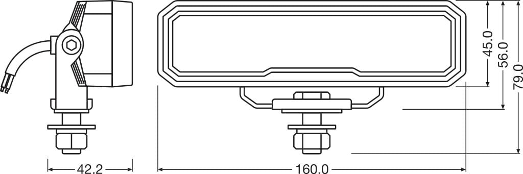 OSRAM Lightbar WL VX150 – WD - Carlevel AB - Fordon och delar > Fordonsdelar > Belysning