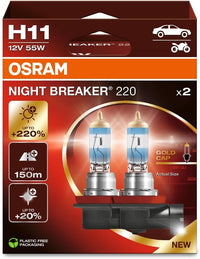 OSRAM Night Breaker 220 – H11 - Carlevel AB - Fordon och delar > Fordonstillbehör
