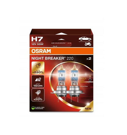 OSRAM Night Breaker 220 – H7 - Carlevel AB - Fordon och delar > Fordonstillbehör