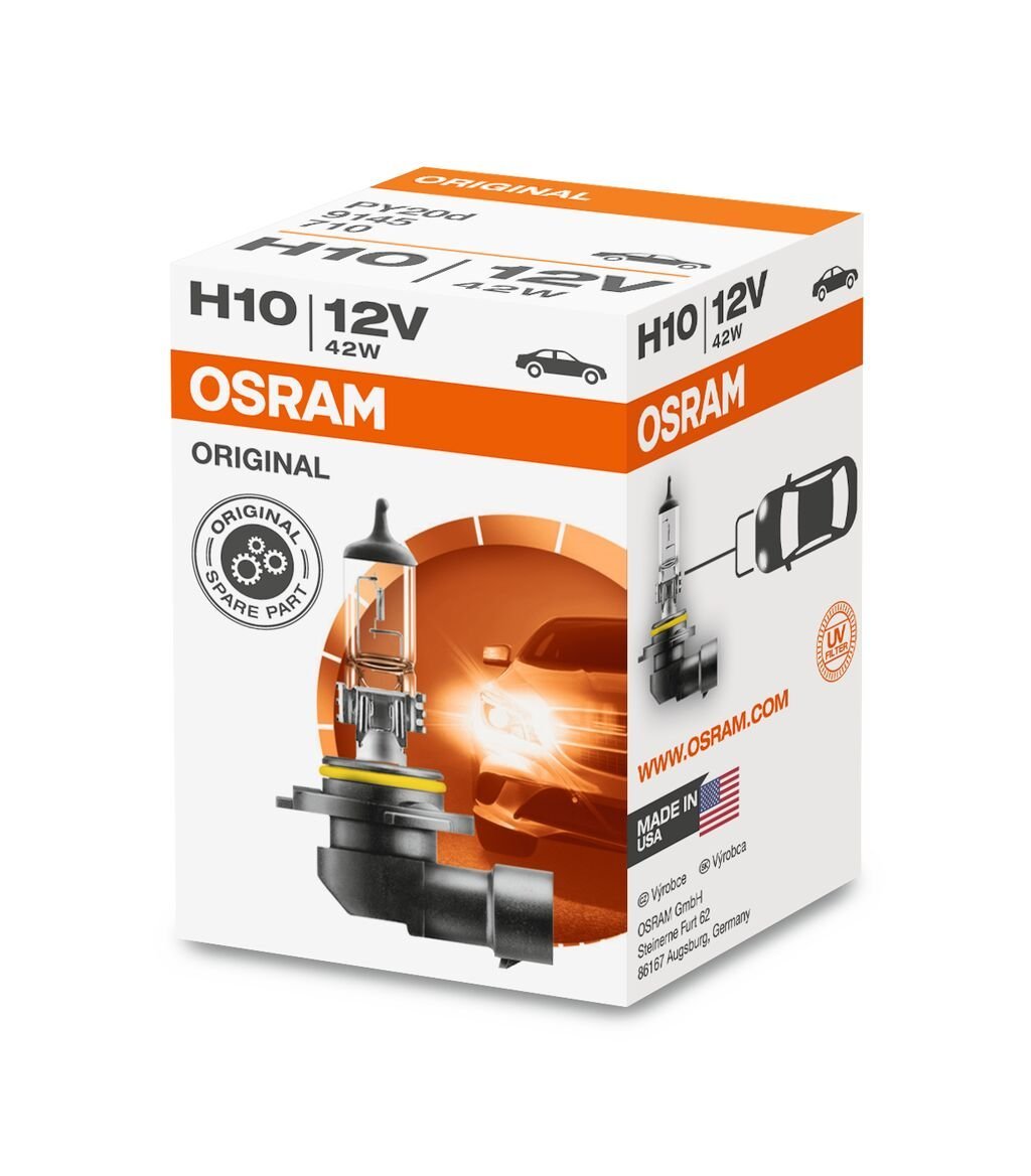 Osram ORIGINAL LINE H10 (FOLDING BOX) - Carlevel AB - Fordon och delar > Fordonstillbehör