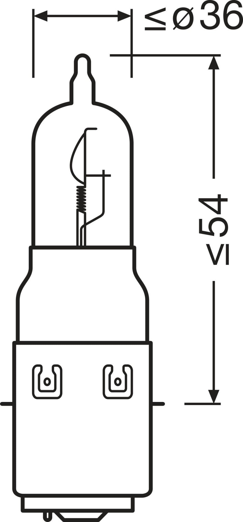 OSRAM ORIGINAL LINE – S2 – 12 V – 3535 W - Carlevel AB - Fordon och delar > Fordonstillbehör