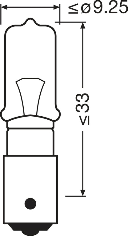OSRAM ORIGINAL – METAL BASE – H21W – 12V - Carlevel AB - Fordon och delar > Fordonstillbehör