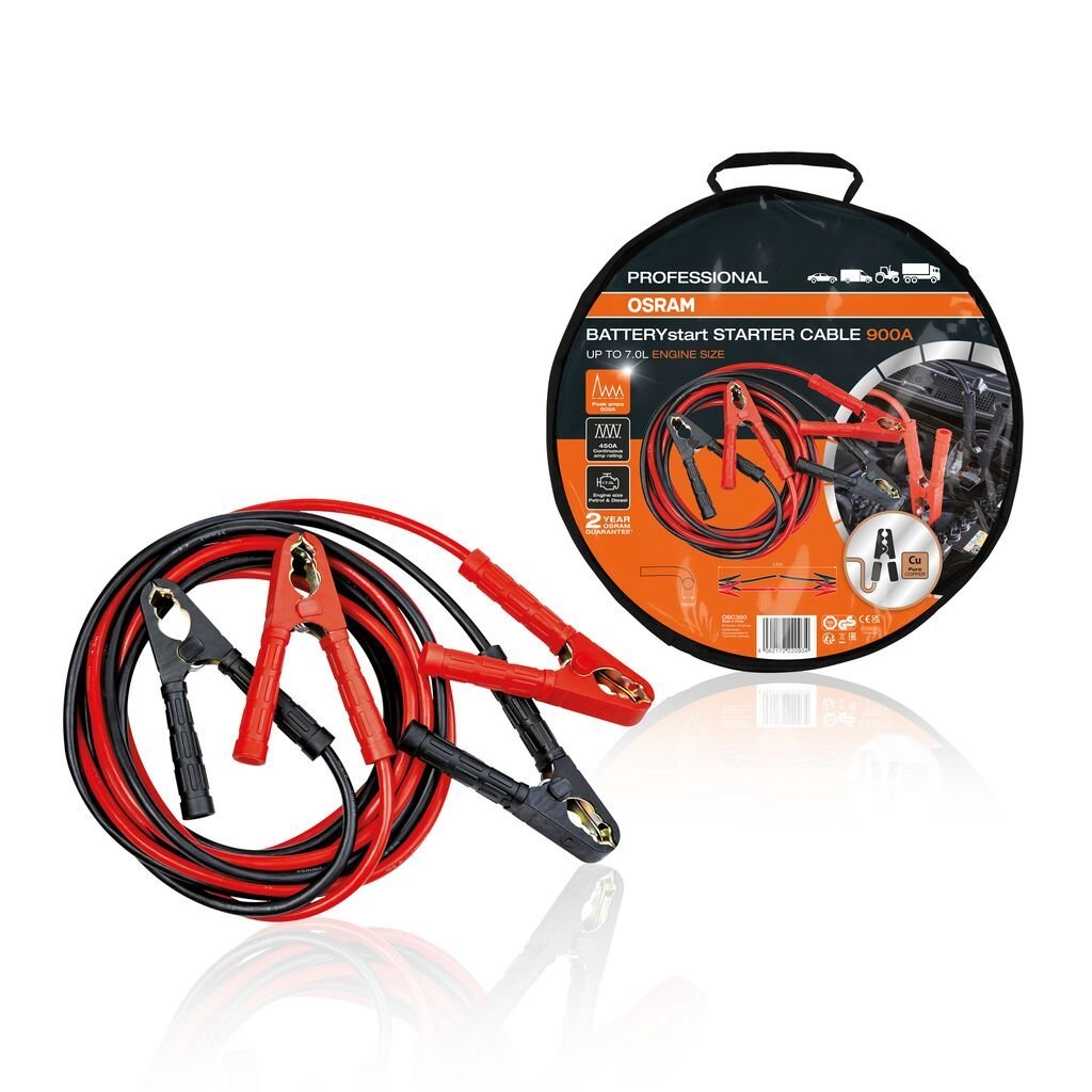 OSRAM STARTERcable 900A (BAG) - Carlevel AB - Fordon och delar > Fordonstillbehör