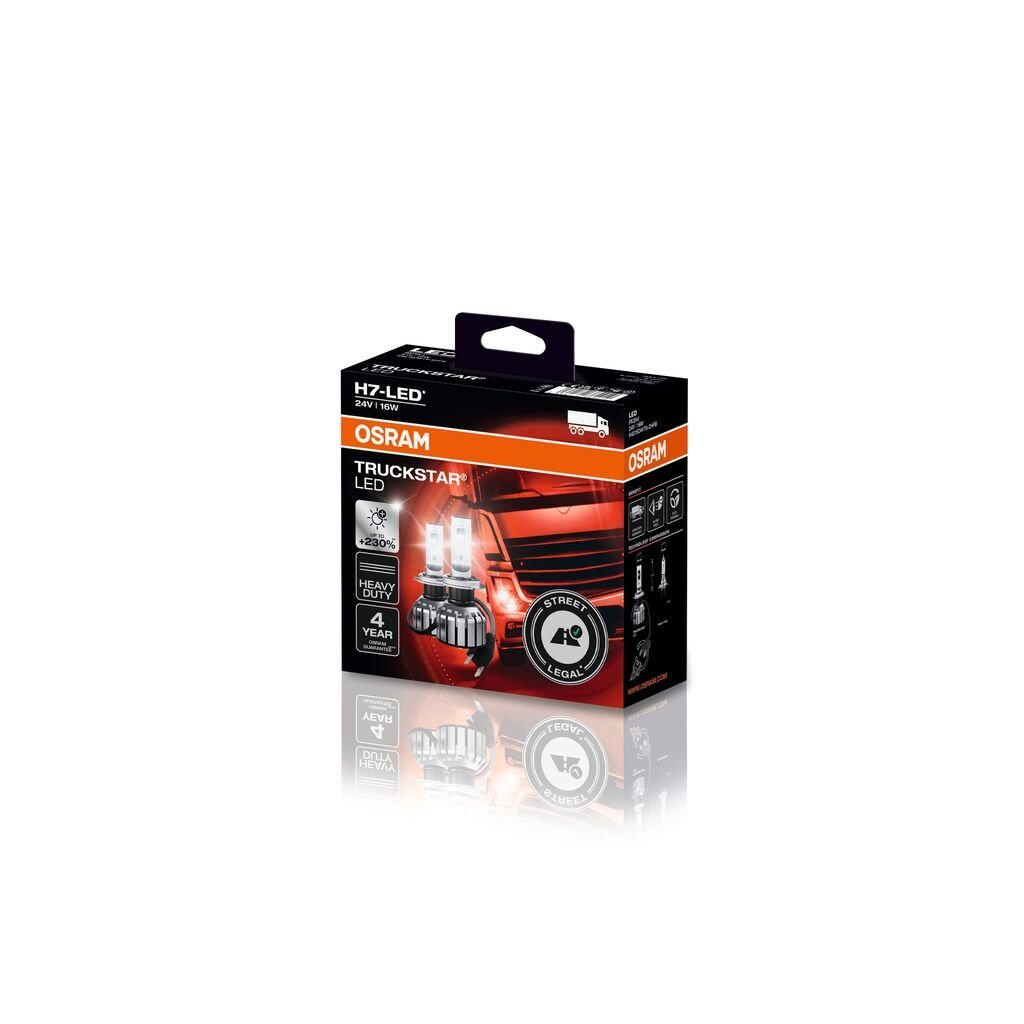 OSRAM Truckstar LED – H7 24V - Carlevel AB - Fordon och delar > Fordonsdelar > Belysning