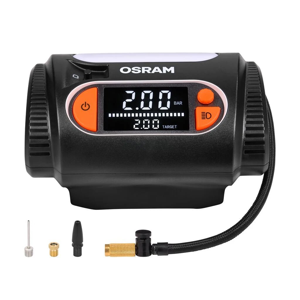 OSRAM TYREinflate 2130 Däckpump 12V – Digital kompressor - Carlevel AB - däckpump