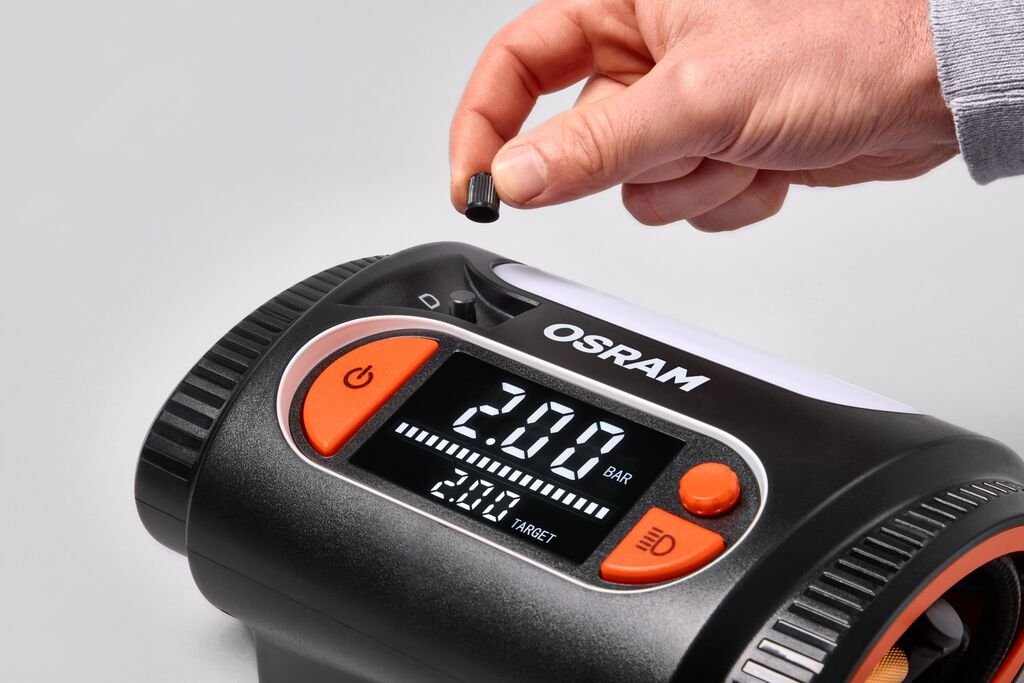 OSRAM TYREinflate 2130 Däckpump 12V – Digital kompressor - Carlevel AB - däckpump