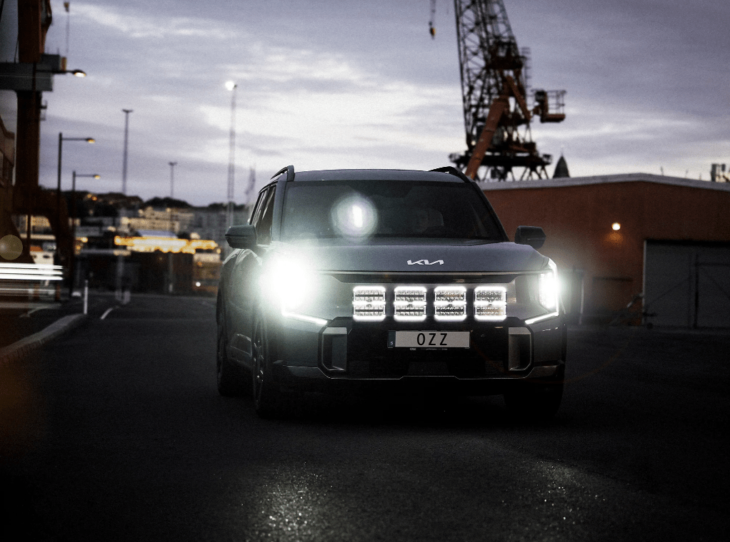 OZZ SQR 9″ Black 160W – LED Extraljus - Carlevel AB - Fordon och delar > Fordonsdelar > Belysning > Extraljus