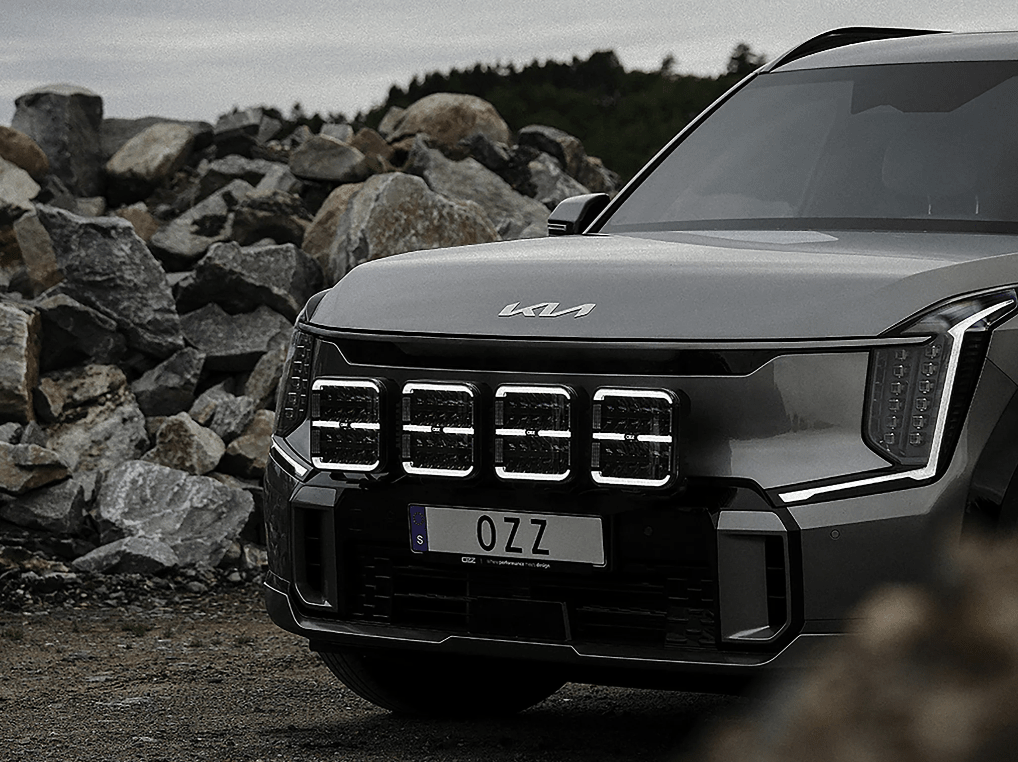 OZZ SQR 9″ Black 160W – LED Extraljus - Carlevel AB - Fordon och delar > Fordonsdelar > Belysning > Extraljus