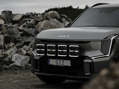 OZZ SQR 9″ Black 160W – LED Extraljus - Carlevel AB - Fordon och delar > Fordonsdelar > Belysning > Extraljus