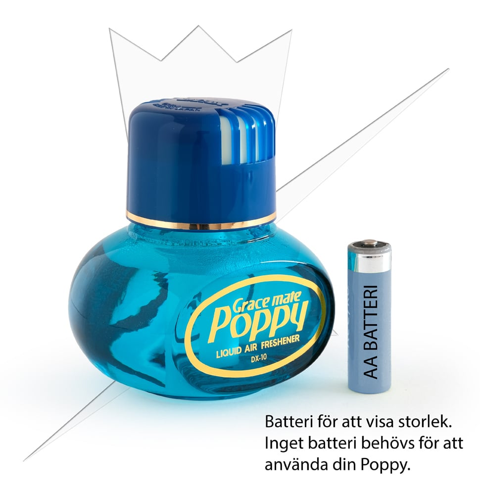 Poppy Doftflaska 150ml - Carlevel AB - Fordon och delar > Fordonsunderhåll > Bilvård