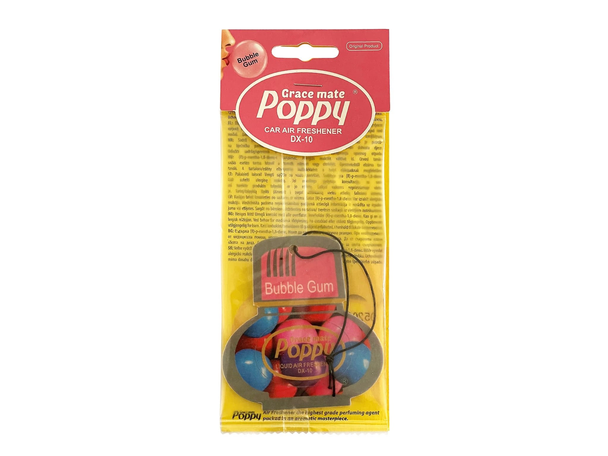 POPPY Grace Mate Doftfigur – Bubbelgum - Carlevel AB - Fordon och delar > Fordonsunderhåll > Bilvård