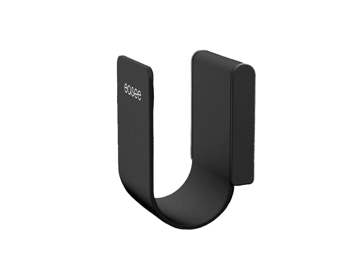 Kabelhållare för laddkabel – Svart rostfritt stål Easee – produktbild framifrån | Easee