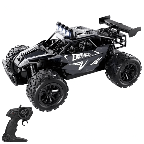 RC Bil 1:16 – Radiostyrd Bil 20 km/h med LED & USB - laddning - Carlevel - 