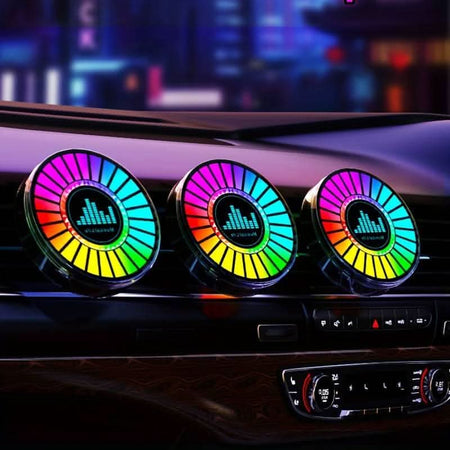 RGB LED bilparfym – Doftspridare med musikrytm & belysning - Carlevel AB - Fordon och delar > Fordonsdelar > Belysning