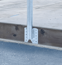 S-Line Stolpfäste Ø60 mm plank & fasad 550 mm - Carlevel AB - Fordon och delar > Fordonstillbehör