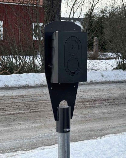 S-Line Stolpfäste S-Line Next Green Poleplate 225 Z - Carlevel AB - Fordon och delar > Fordonstillbehör