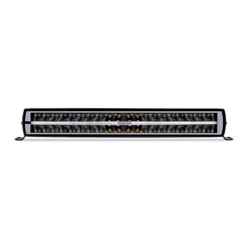 LED-ramp Strands Lighting Division Siberia DRH 22″ E-godkänd – med värmelins – produktvy från sidan