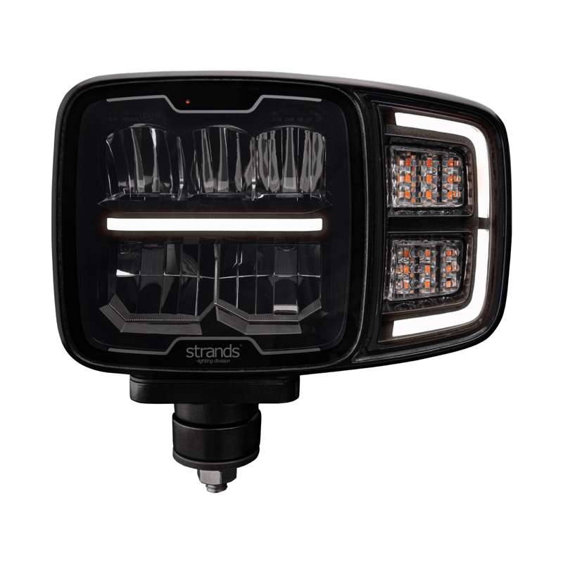 Ploglampa Strands Lighting Division Siberia HI-LO Vänster – varm lins, universal extraljus – produktvy från sidan